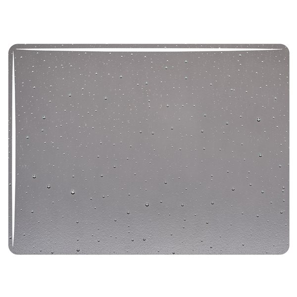 Bullseye Pewter - Transparent - 3mm - Fusible Glass Sheets