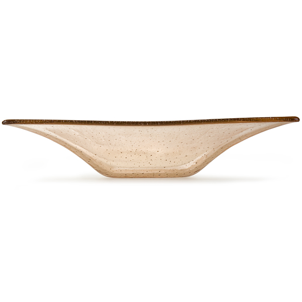 Square Bowl Simple Curve - 30.5x30.4x6.4cm - Basis: 10.4cm - Fusing Form