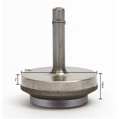 Diamant Bohrlochentgrater für Lavabo - 140 grit