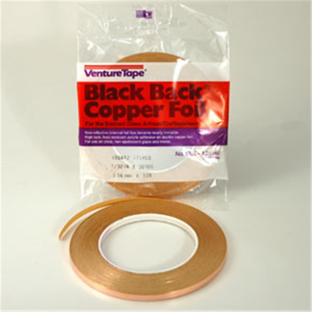 Copper Foil - Venture - 5/32" -  4.0mm  - Black