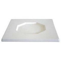 Square Platter - Octa - 39.2x39.2x2cm - Base: 23cm - Moule pour Fusing
