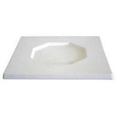 Square Platter - Octa - 39.2x39.2x2cm - Basis: 23cm - Fusing Form
