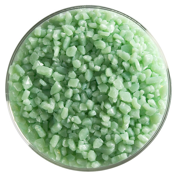 Bullseye Frit - Mint Green - Gros - 2.25kg - Opalescent