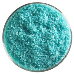 Bullseye Frit - Turquoise Blue - Medium - 2.25kg - Opalescent