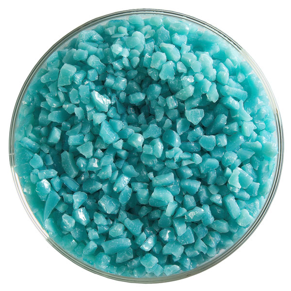 Bullseye Frit - Turquoise Blue - Gros - 2.25kg - Opalescent