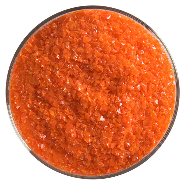 Bullseye Frit - Orange - Moyen - 2.25kg - Opalescent