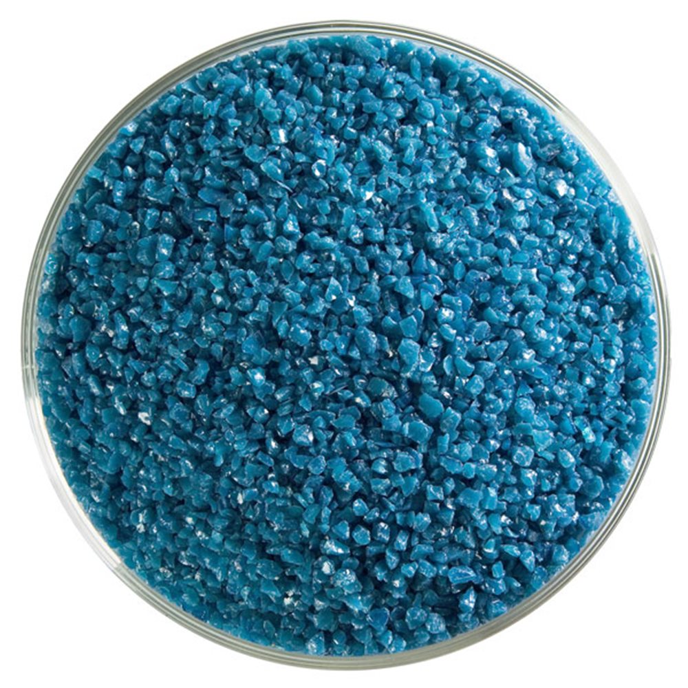 Bullseye Frit - Steel Blue - Moyen - 2.25kg - Opalescent