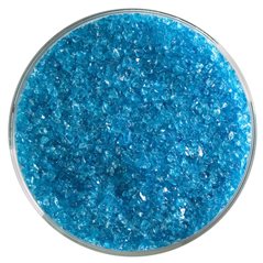 Bullseye Frit - Turquoise Blue - Moyen - 2.25kg - Transparent