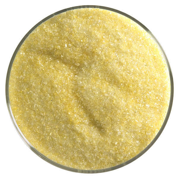 Bullseye Frit - Yellow - Fin - 2.25kg - Transparent