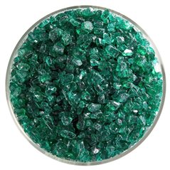 Bullseye Frit - Emerald Green - Gros - 2.25kg - Transparent