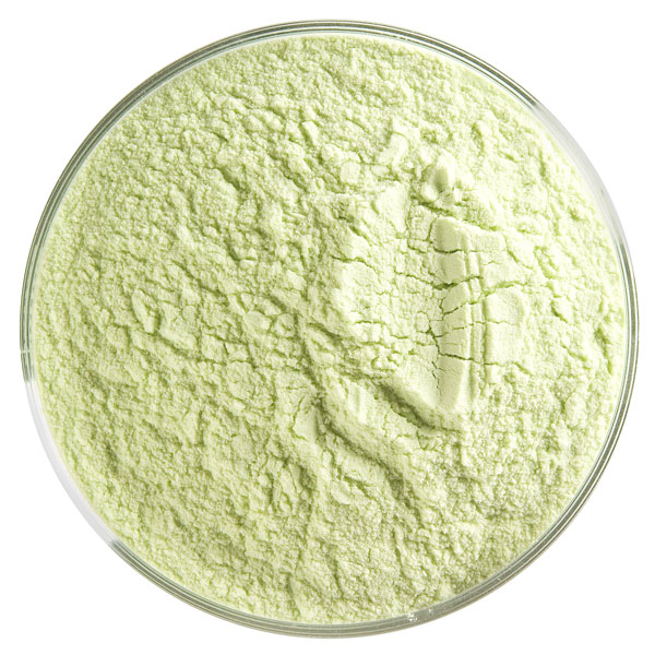 Bullseye Frit - Spring Green - Mehl - 2.25kg - Transparent