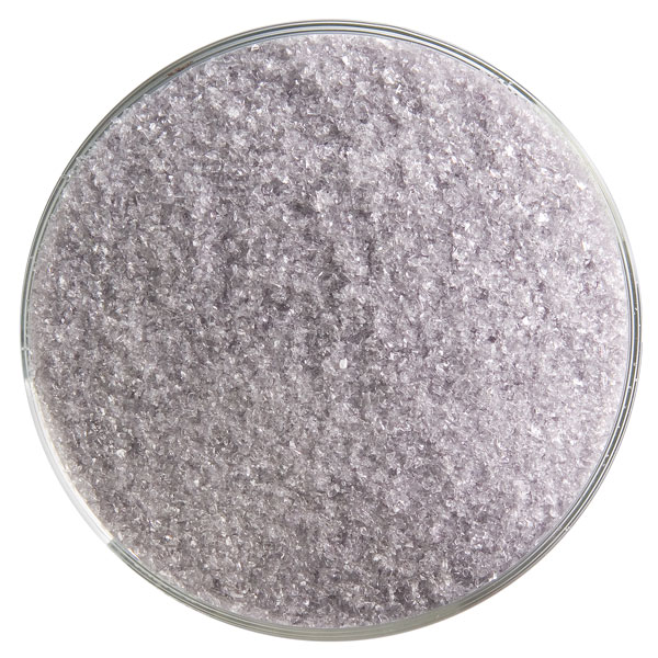 Bullseye Frit - Light Silver Grey - Fin - 2.25kg - Transparent