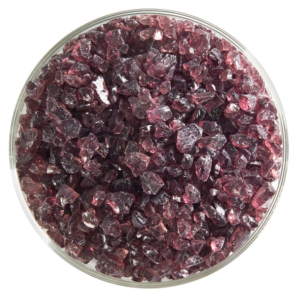 Bullseye Frit - Light Plum - Grob - 2.25kg - Transparent