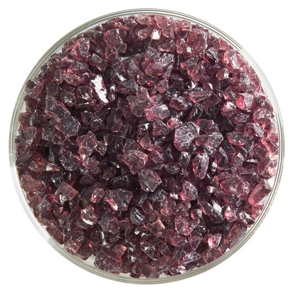 Bullseye Frit - Light Plum - Coarse - 2.25kg - Transparent