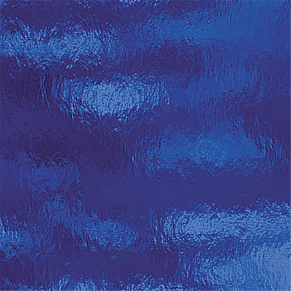 Spectrum Dark Blue - Rough Rolled - 3mm - Non-Fusible Glass Sheets
