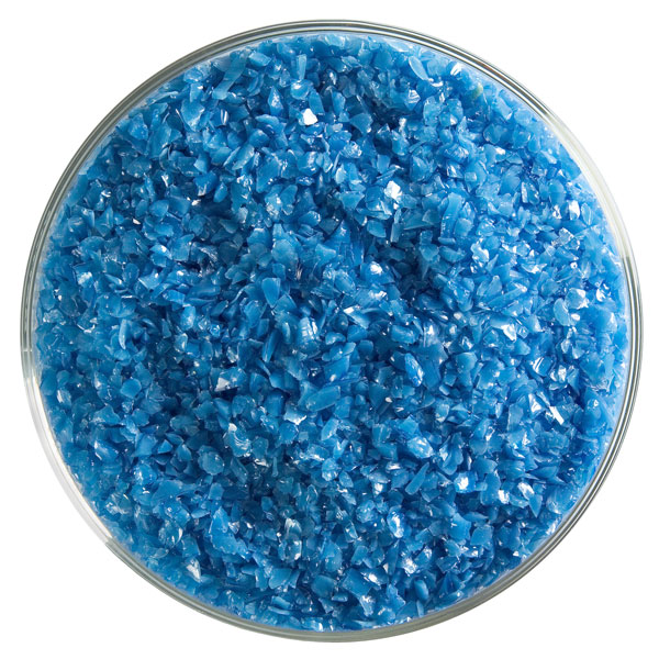Bullseye Frit - Egyptian Blue - Moyen - 2.25kg - Opalescent