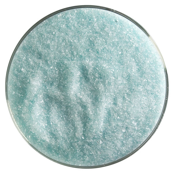 Bullseye Frit - Aqua Blue Tint - Fein - 2.25kg - Transparent