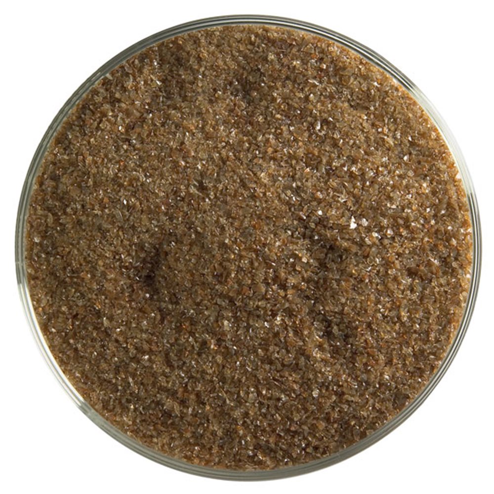 Bullseye Frit - Woodland Brown - Fine - 2.25kg - Opalescent