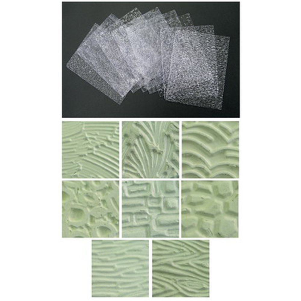 Texturplatten-Set - 8 Muster