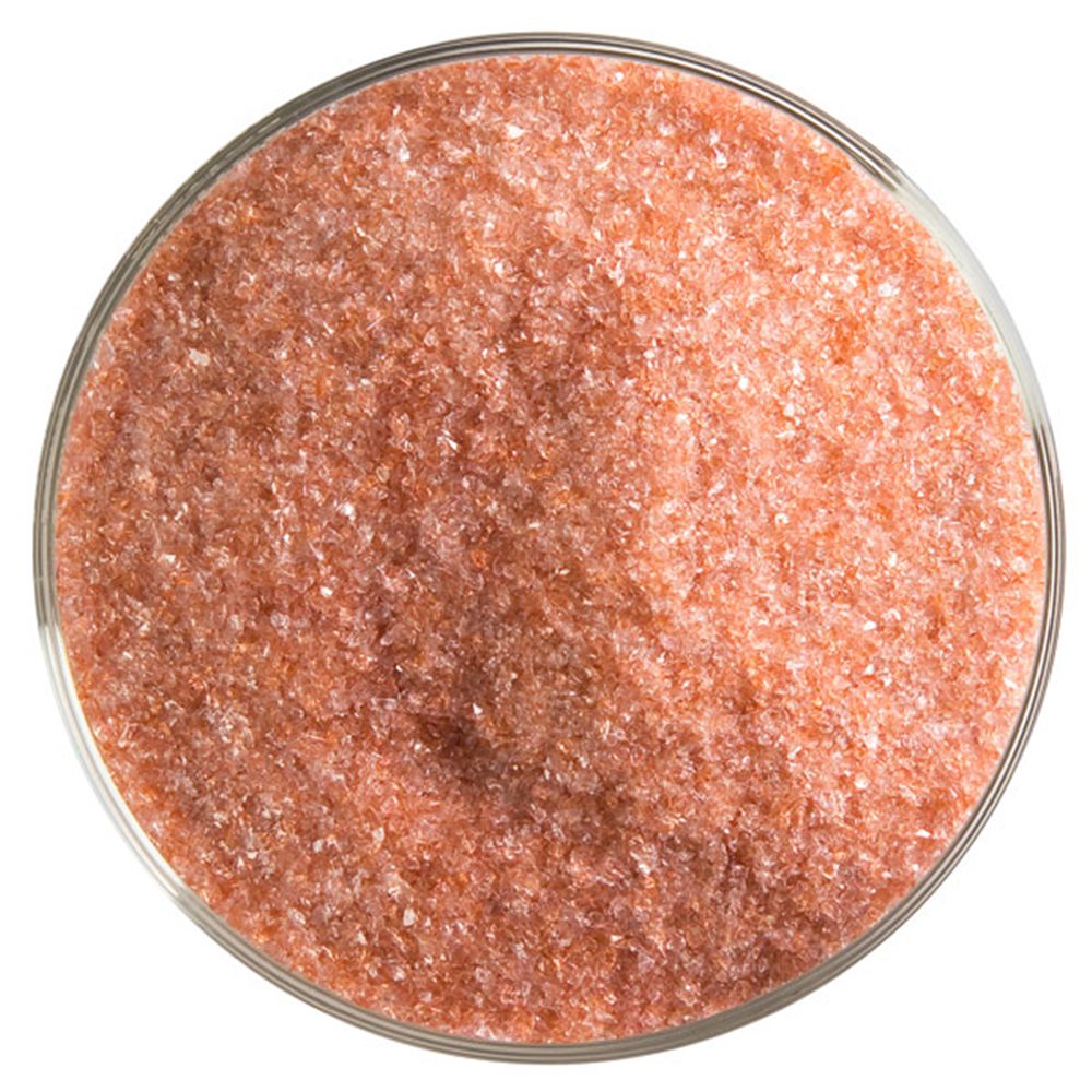Bullseye Frit - Sunset Coral - Fein - 2.25kg - Transparent