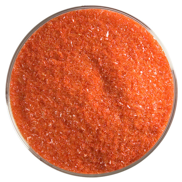Bullseye Frit - Tomato Red - Fine - 2.25kg - Opalescent