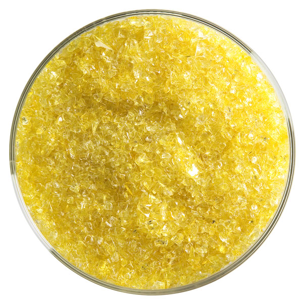 Bullseye Frit - Marigold Yellow - Moyen - 2.25kg - Transparent