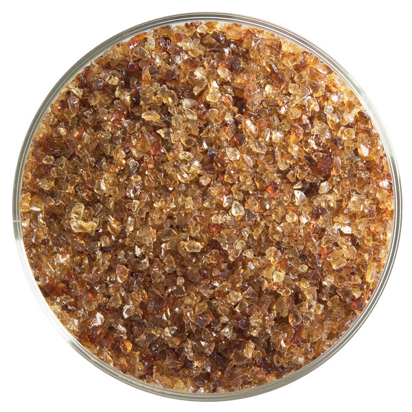 Bullseye Frit - Carnelian - Moyen - 2.25kg - Transparent