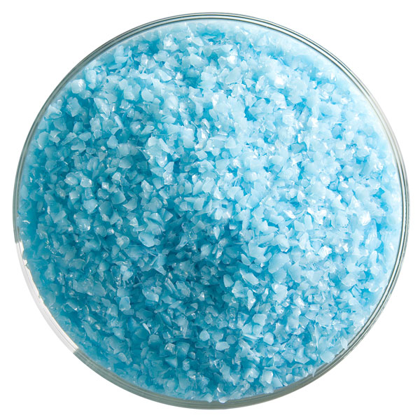 Bullseye Frit - Light Cyan - Moyen - 2.25kg - Opalescent