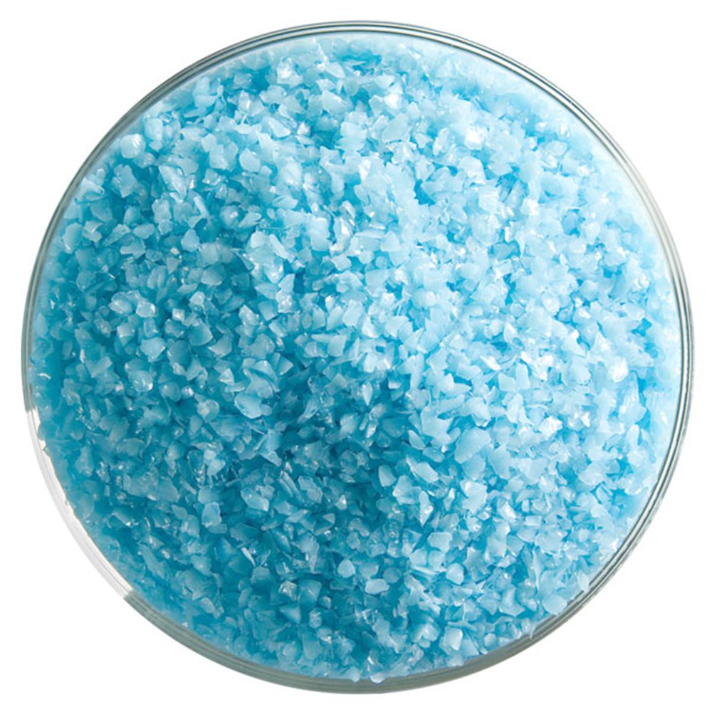 Bullseye Frit - Light Cyan - Medium - 2.25kg - Opalescent