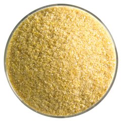 Bullseye Frit - Golden Green - Fin - 2.25kg - Opalescent