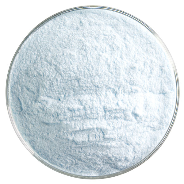 Bullseye Frit - Light Turquoise Blue - Mehl - 2.25kg - Transparent