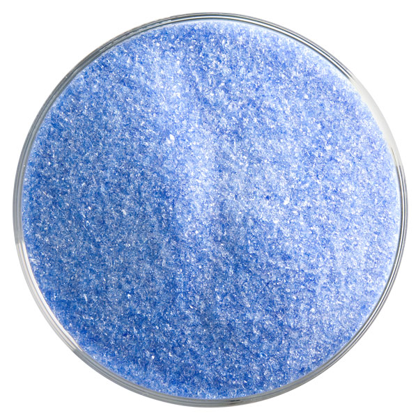 Bullseye Frit - True Blue - Fein - 2.25kg - Transparent