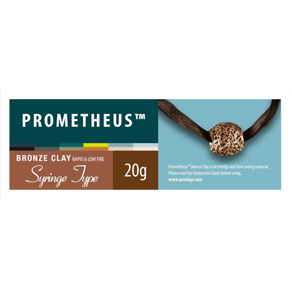 Prometheus Bronze Clay - Syringe & 3 Nozzles - 20g
