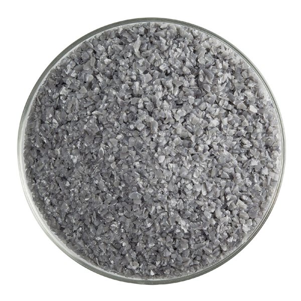 Bullseye Frit - Slate Gray - Medium - 2.25kg - Opalescent     