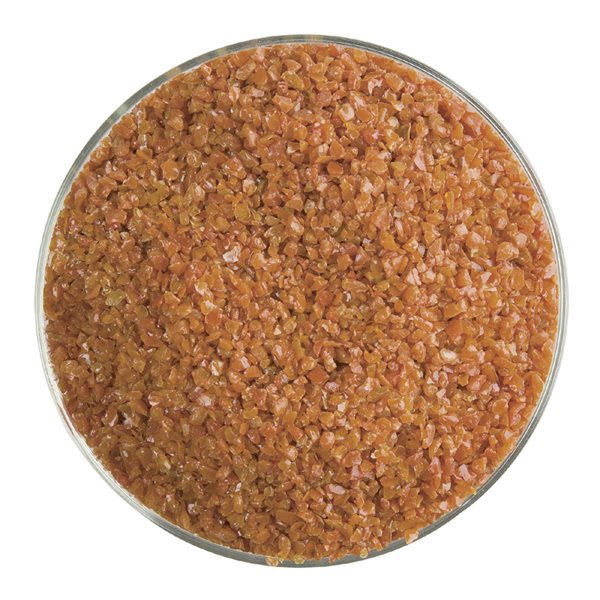 Bullseye Frit - Burnt Orange - Medium - 2.25kg - Opalescent    