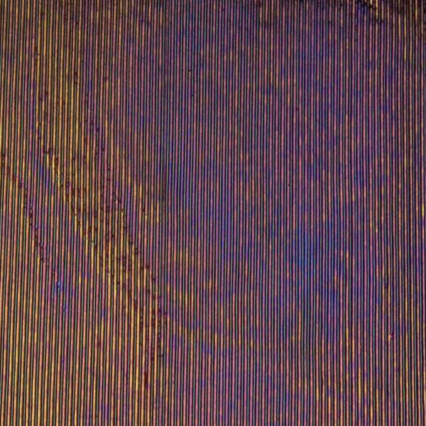 Bullseye Black - Opalescent - Reed Irid - 2mm - Thin Rolled - Fusing Glas Tafeln       