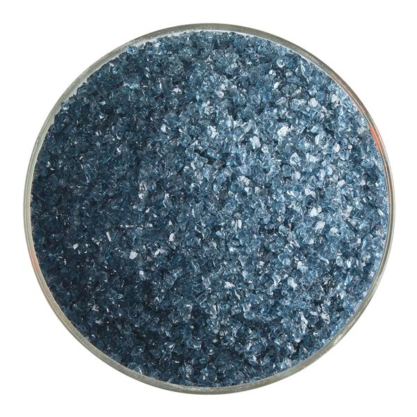 Bullseye Frit - Sea Blue - Mittel - 2.25kg - Transparent            