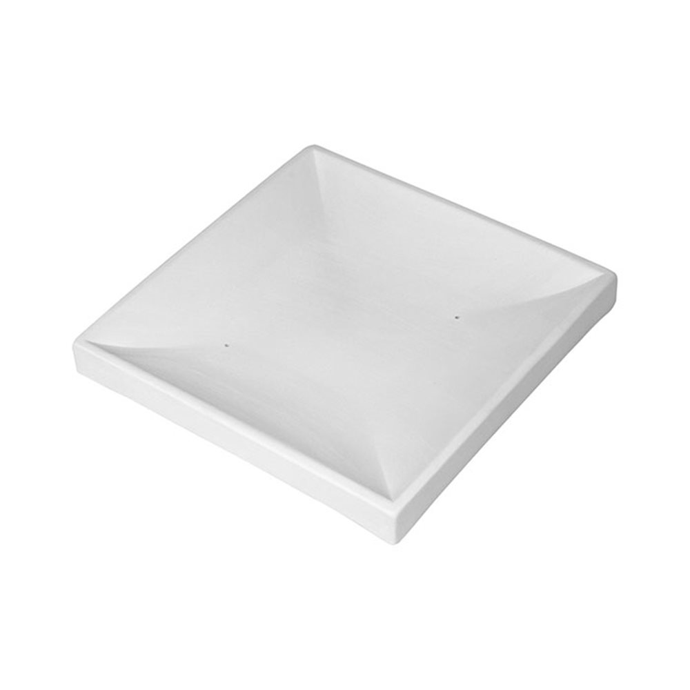 Sloped Square Plate - 17.8x17.7x2cm - Fusing Form