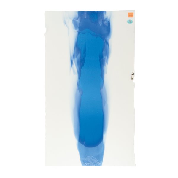 Bullseye Warm White & True Blue - Cascade - 3mm - Fusing Glas Tafel