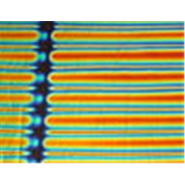 Dichroic - Rainbow A - Stripes - 1/4 Tafel