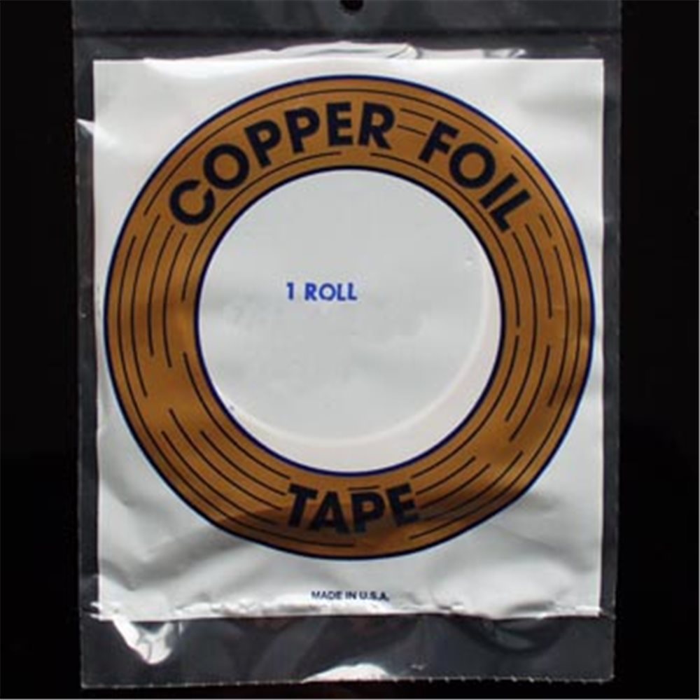 Kupferfolie - Edco - 5/32" -  4.0mm  - Silber