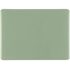 Bullseye Celadon - Opalescent - 2mm - Thin Rolled - Plaque Fusing            