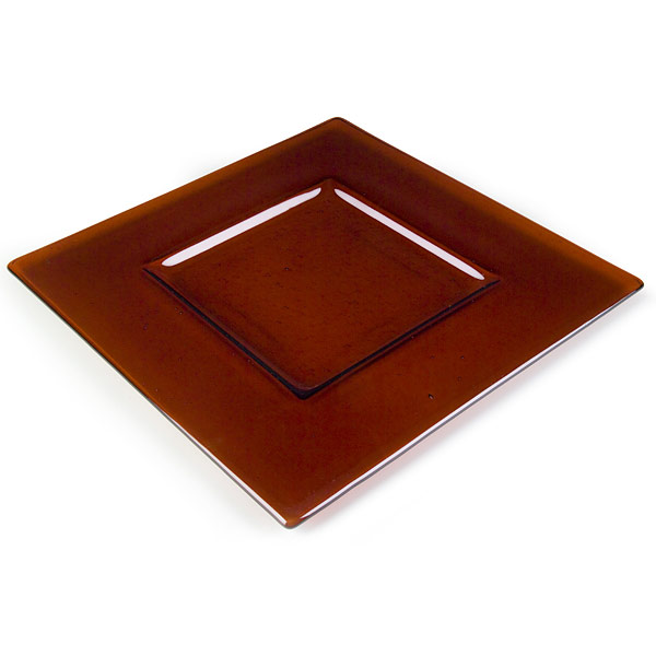 Square Platter - 37.4x37.5x2cm - Basis: 19.8cm - Fusing Form