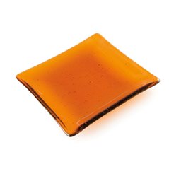 Sloped Square Plate - 17.8x17.7x2cm - Fusing Form