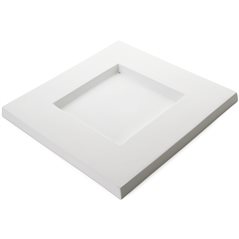 Square Platter - 30.5x30.3x2.1cm - Base: 15.2x15.2cm - Moule pour Fusing