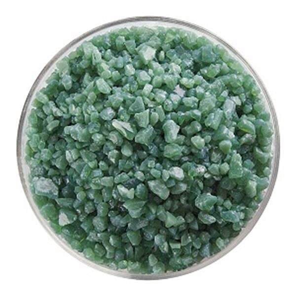 Bullseye Frit - Mineral Green - Grob - 450g - Opaleszent      