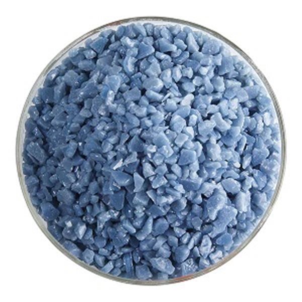 Bullseye Frit - Dusty Blue - Medium - 2.25kg - Opalescent         