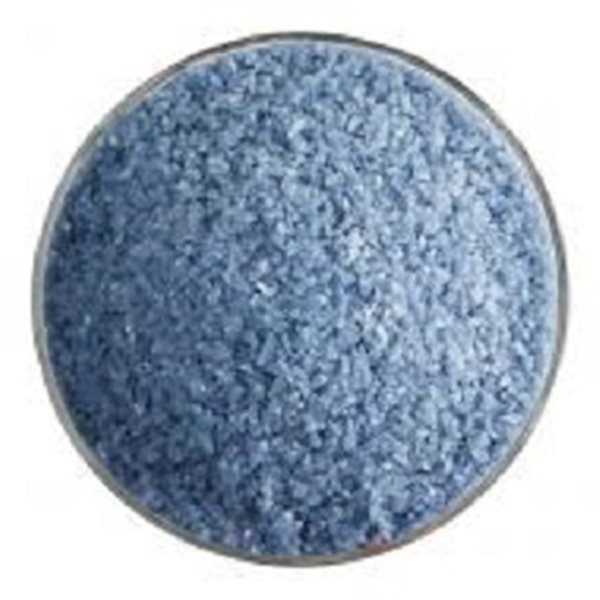 Bullseye Frit - Dusty Blue - Grob - 450g - Opaleszent    