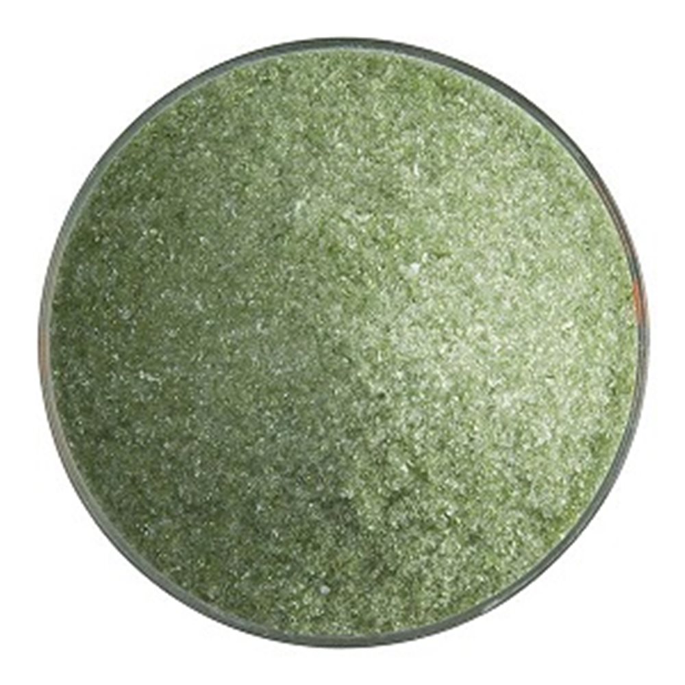 Bullseye Frit - Fern Green - Moyen -  450g - Transparent  