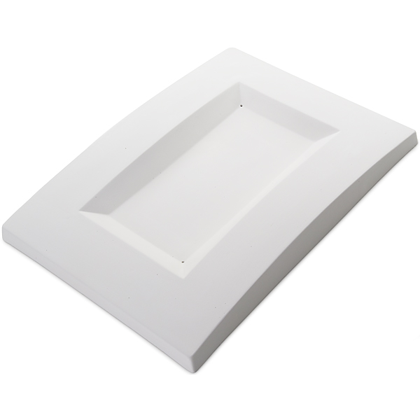 Convex Dish - 34.4x24.7x3.6cm - Basis: 23.5x13cm - Fusing Form